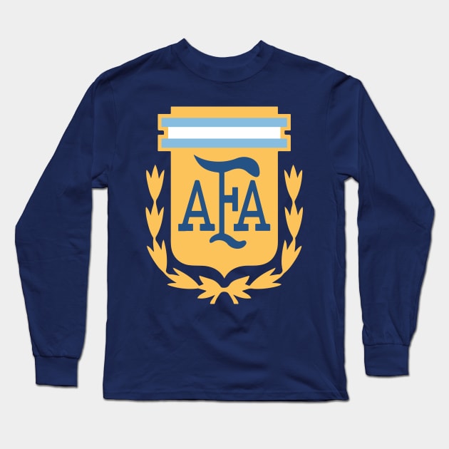 AFA - Argentine Football Association Long Sleeve T-Shirt by verde